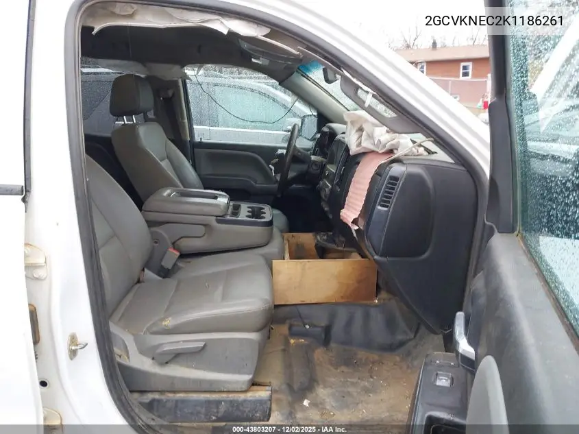 2GCVKNEC2K1186261 2019 Chevrolet Silverado 1500 Ld Wt