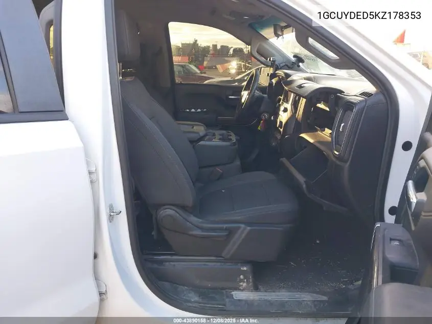 1GCUYDED5KZ178353 2019 Chevrolet Silverado 1500 Lt