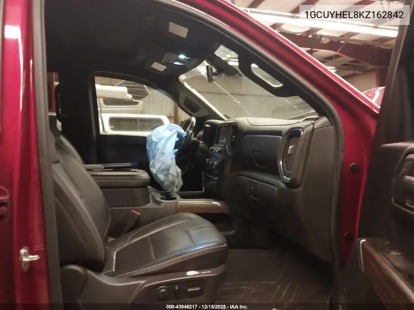 1GCUYHEL8KZ162842 2019 Chevrolet Silverado 1500 High Country