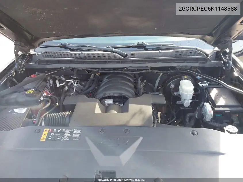 2GCRCPEC6K1148588 2019 Chevrolet Silverado 1500 Ld Lt