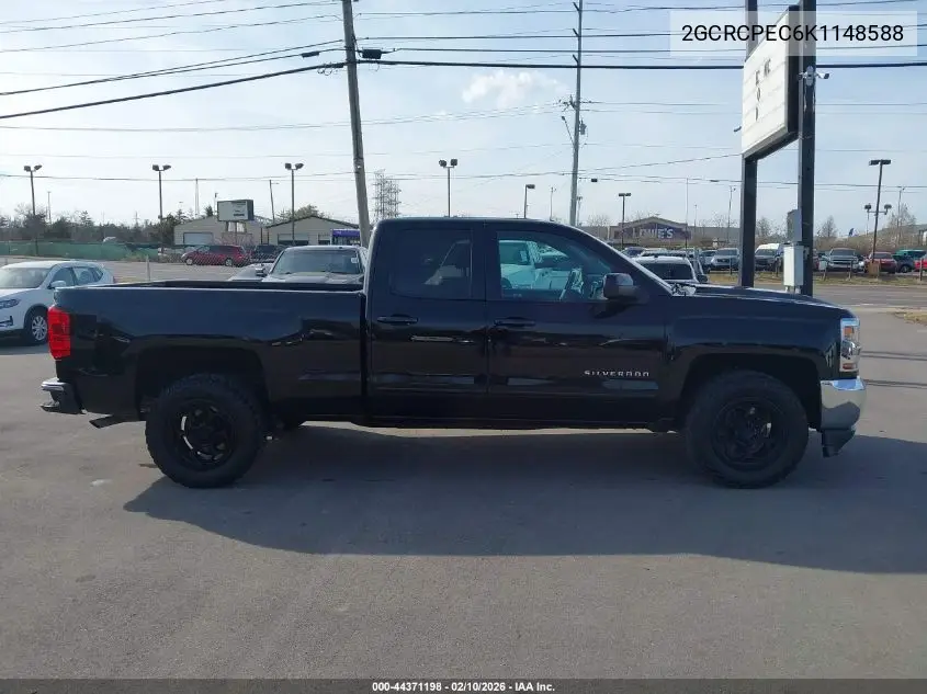 2GCRCPEC6K1148588 2019 Chevrolet Silverado 1500 Ld Lt