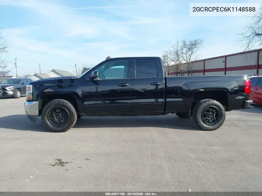 2GCRCPEC6K1148588 2019 Chevrolet Silverado 1500 Ld Lt