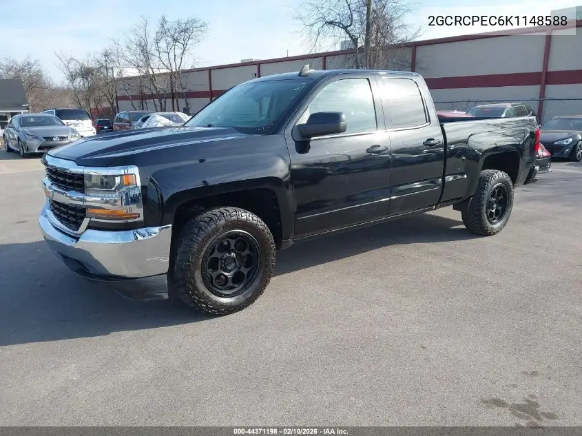 2GCRCPEC6K1148588 2019 Chevrolet Silverado 1500 Ld Lt