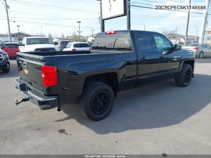 2GCRCPEC6K1148588 2019 Chevrolet Silverado 1500 Ld Lt