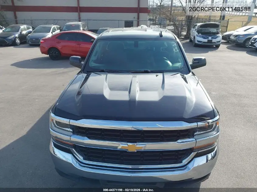 2GCRCPEC6K1148588 2019 Chevrolet Silverado 1500 Ld Lt