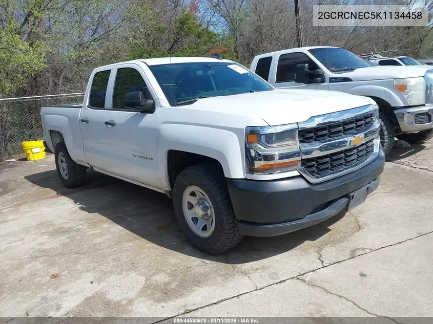2GCRCNEC5K1134458 2019 Chevrolet Silverado 1500 Ld Wt