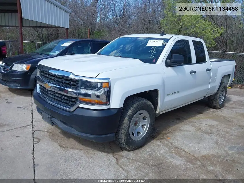 2GCRCNEC5K1134458 2019 Chevrolet Silverado 1500 Ld Wt