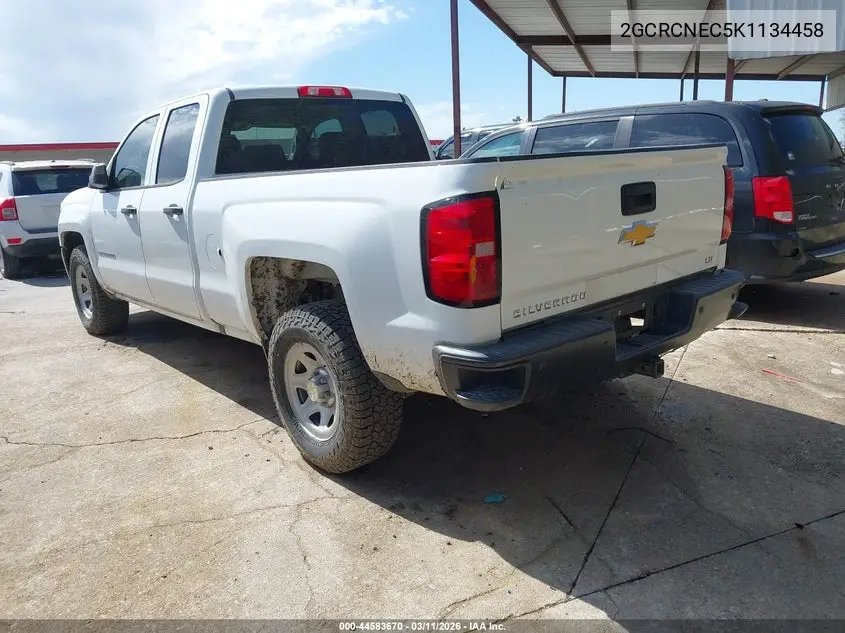 2GCRCNEC5K1134458 2019 Chevrolet Silverado 1500 Ld Wt