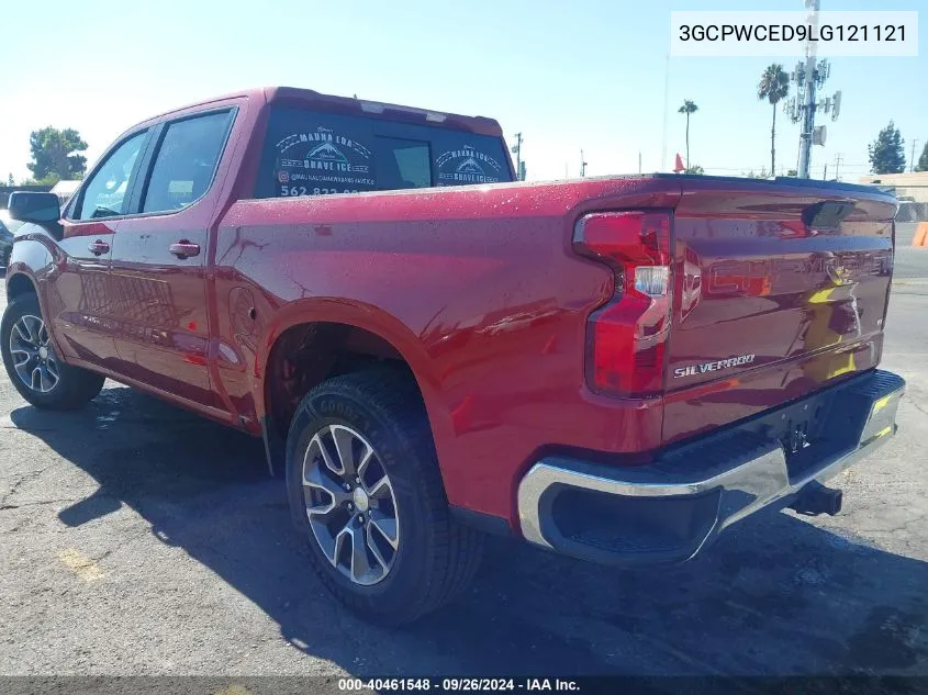 2020 Chevrolet Silverado 1500 2Wd Short Bed Lt VIN: 3GCPWCED9LG121121 Lot: 40461548