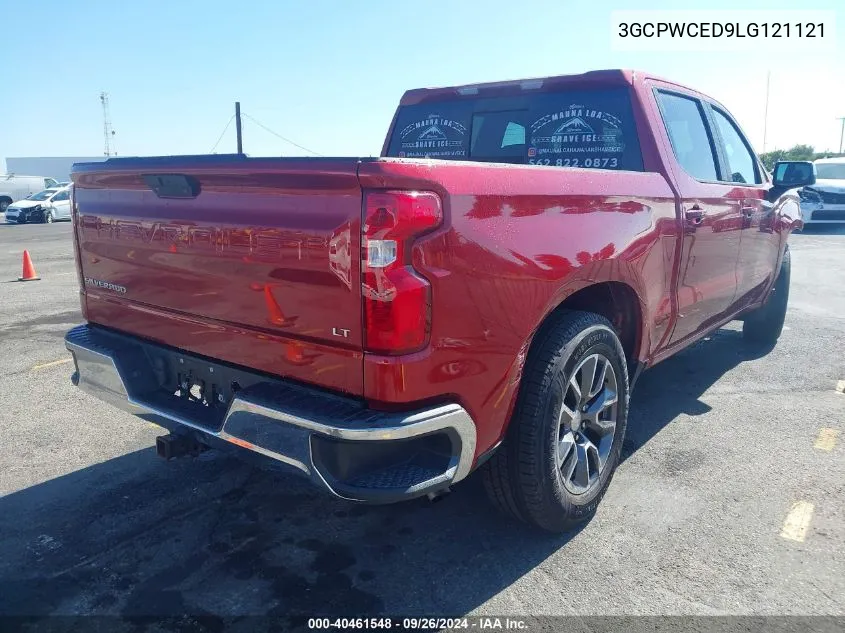 2020 Chevrolet Silverado 1500 2Wd Short Bed Lt VIN: 3GCPWCED9LG121121 Lot: 40461548