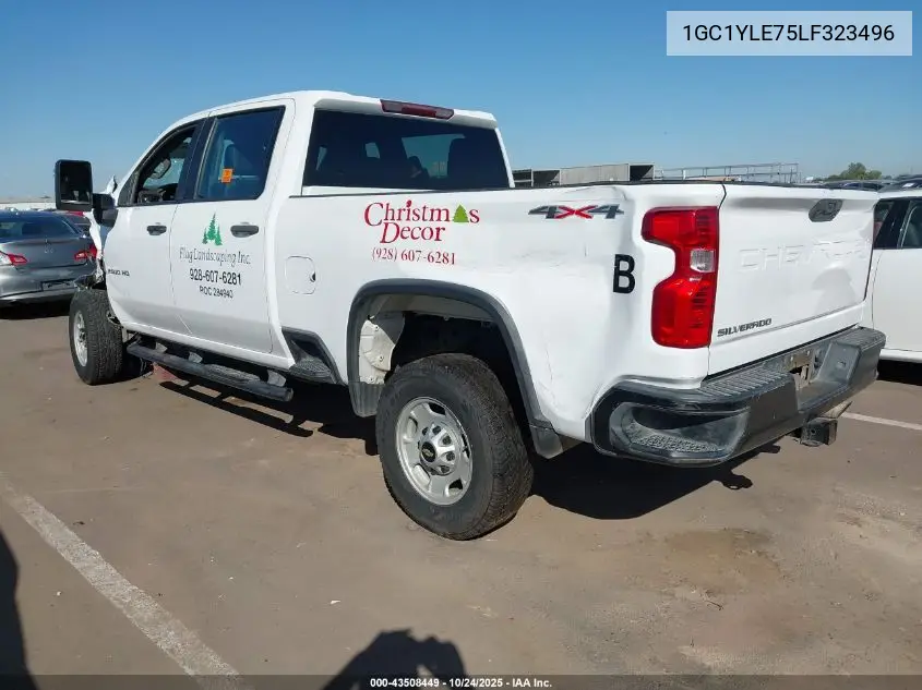 1GC1YLE75LF323496 2020 Chevrolet Silverado 2500Hd 4Wd Standard Bed Wt