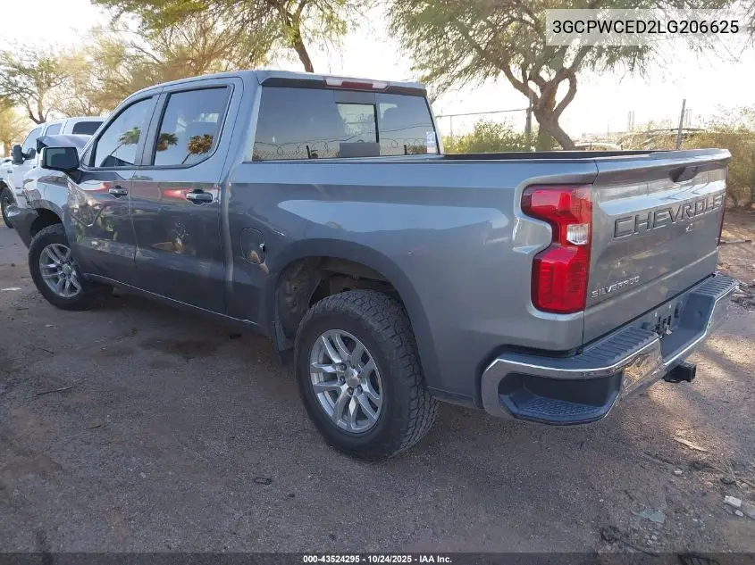 3GCPWCED2LG206625 2020 Chevrolet Silverado 1500 2Wd Short Bed Lt