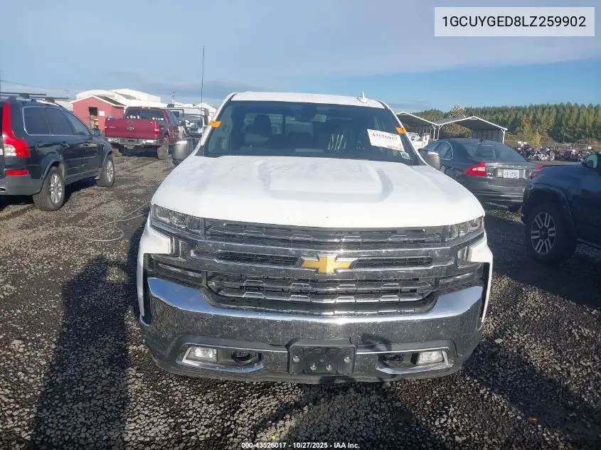 1GCUYGED8LZ259902 2020 Chevrolet Silverado 1500 4Wd Short Bed Ltz
