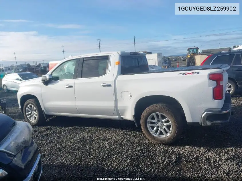 1GCUYGED8LZ259902 2020 Chevrolet Silverado 1500 4Wd Short Bed Ltz