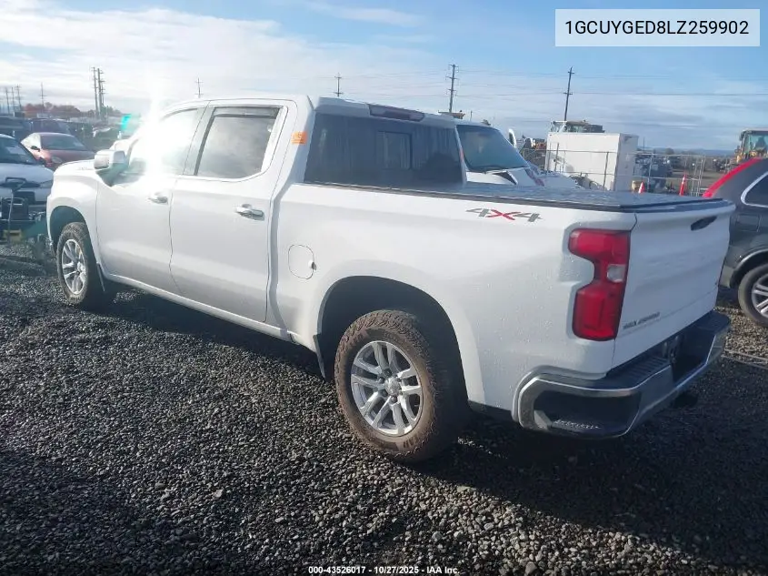 1GCUYGED8LZ259902 2020 Chevrolet Silverado 1500 4Wd Short Bed Ltz