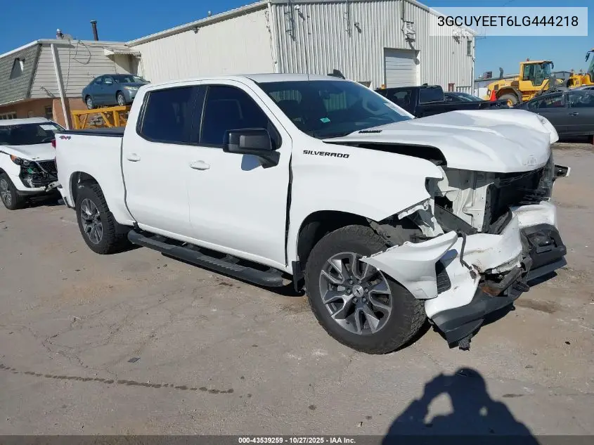 3GCUYEET6LG444218 2020 Chevrolet Silverado 1500 Rst