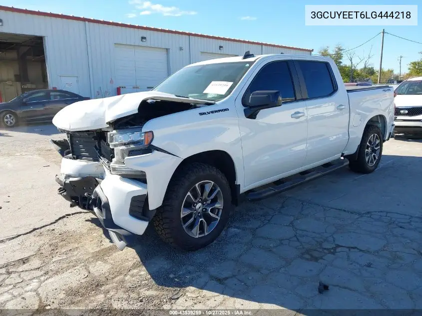 3GCUYEET6LG444218 2020 Chevrolet Silverado 1500 Rst