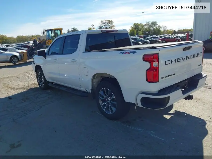 3GCUYEET6LG444218 2020 Chevrolet Silverado 1500 Rst