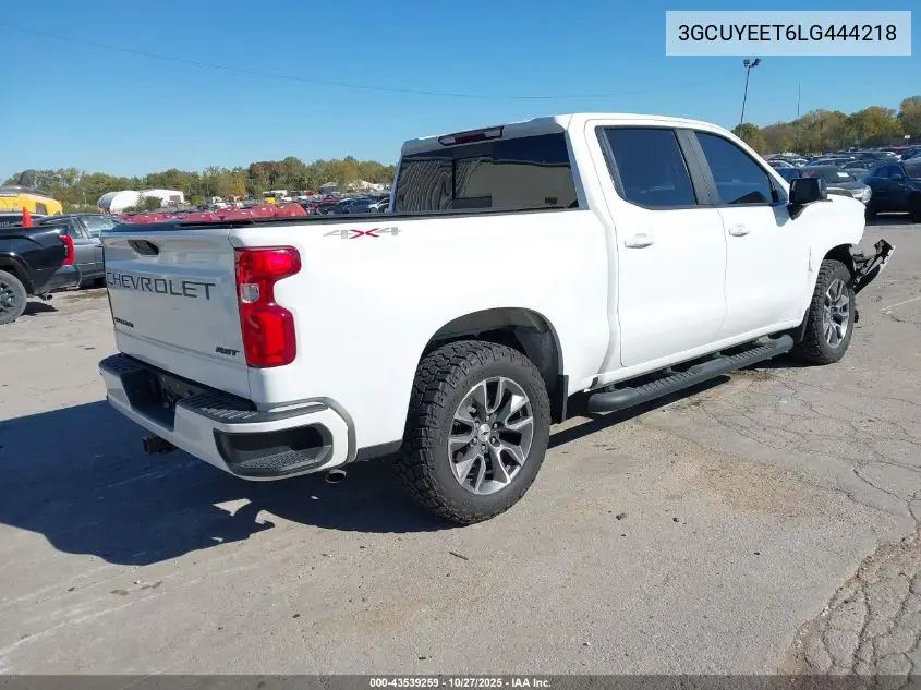 3GCUYEET6LG444218 2020 Chevrolet Silverado 1500 Rst