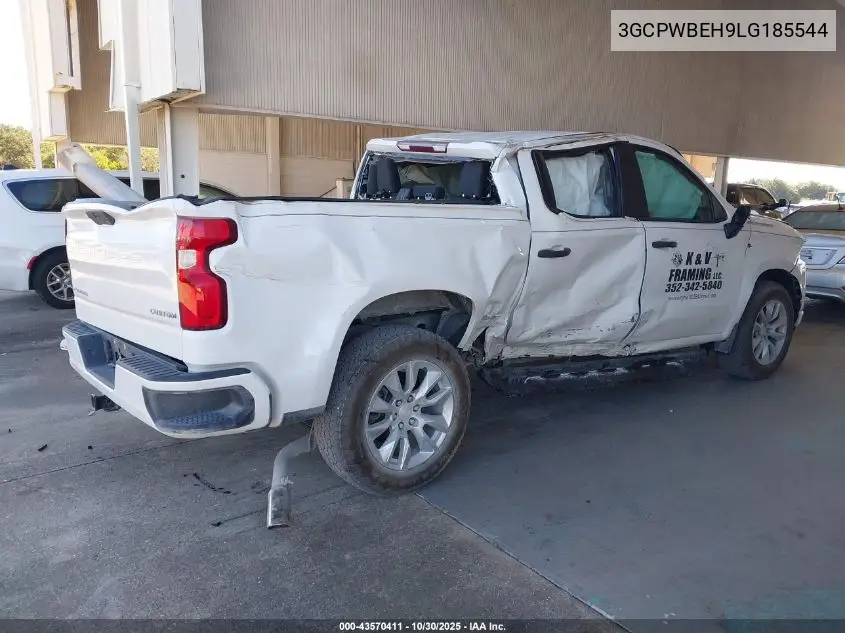 3GCPWBEH9LG185544 2020 Chevrolet Silverado 1500 2Wd Short Bed Custom