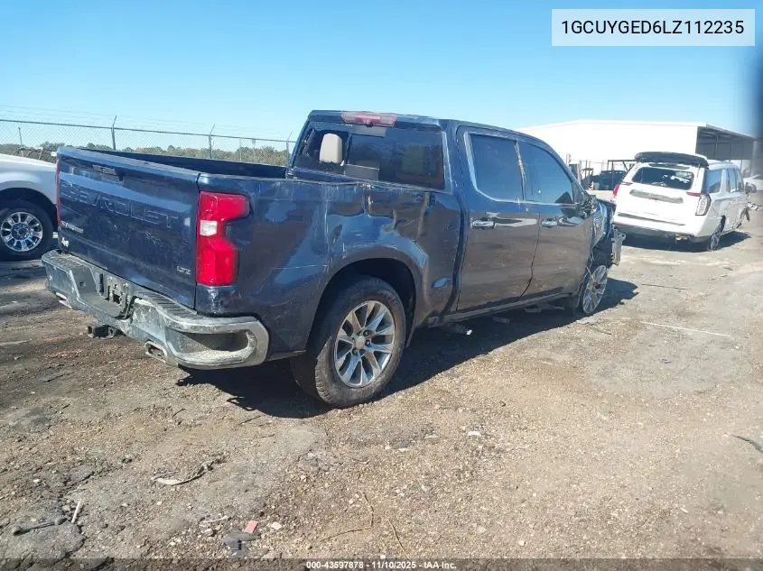 1GCUYGED6LZ112235 2020 Chevrolet Silverado 1500 4Wd Short Bed Ltz