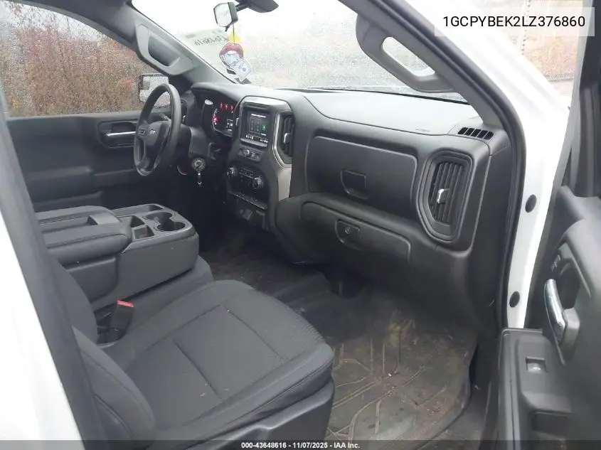 1GCPYBEK2LZ376860 2020 Chevrolet Silverado 1500 4Wd Short Bed Custom