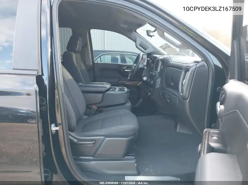 1GCPYDEK3LZ167509 2020 Chevrolet Silverado 1500 4Wd Short Bed Lt/4Wd Standard Bed Lt