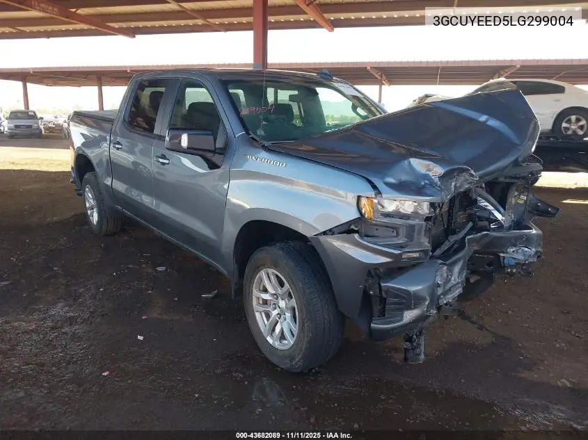 3GCUYEED5LG299004 2020 Chevrolet Silverado 1500 4Wd Short Bed Rst