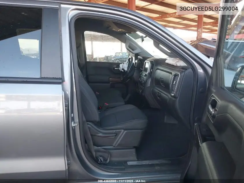 3GCUYEED5LG299004 2020 Chevrolet Silverado 1500 4Wd Short Bed Rst
