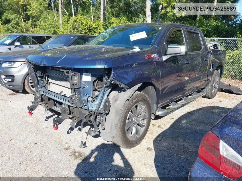 3GCUYDED9LG425889 2020 Chevrolet Silverado 1500 4Wd Short Bed Lt