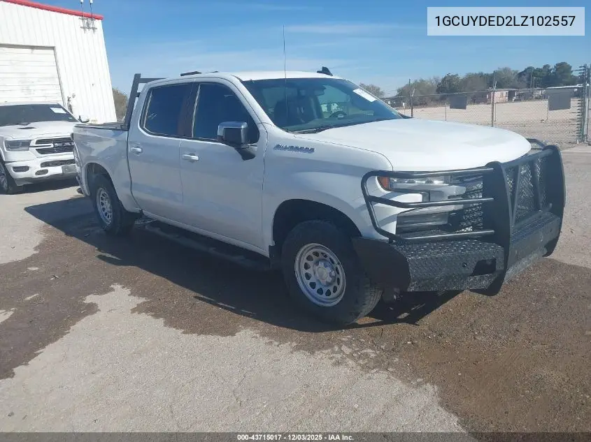 1GCUYDED2LZ102557 2020 Chevrolet Silverado 1500 4Wd Short Bed Lt