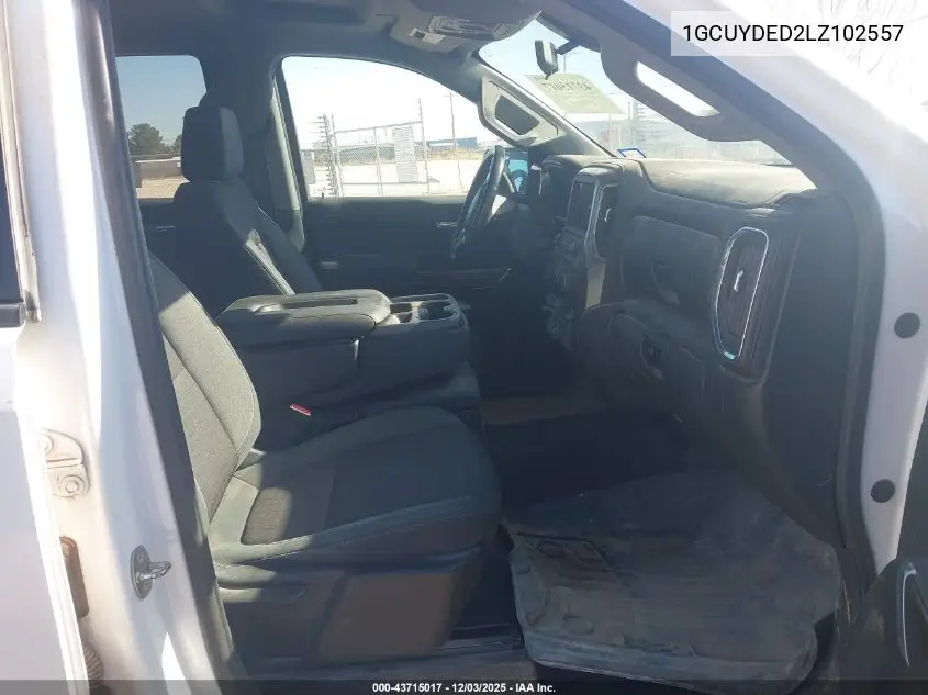 1GCUYDED2LZ102557 2020 Chevrolet Silverado 1500 4Wd Short Bed Lt