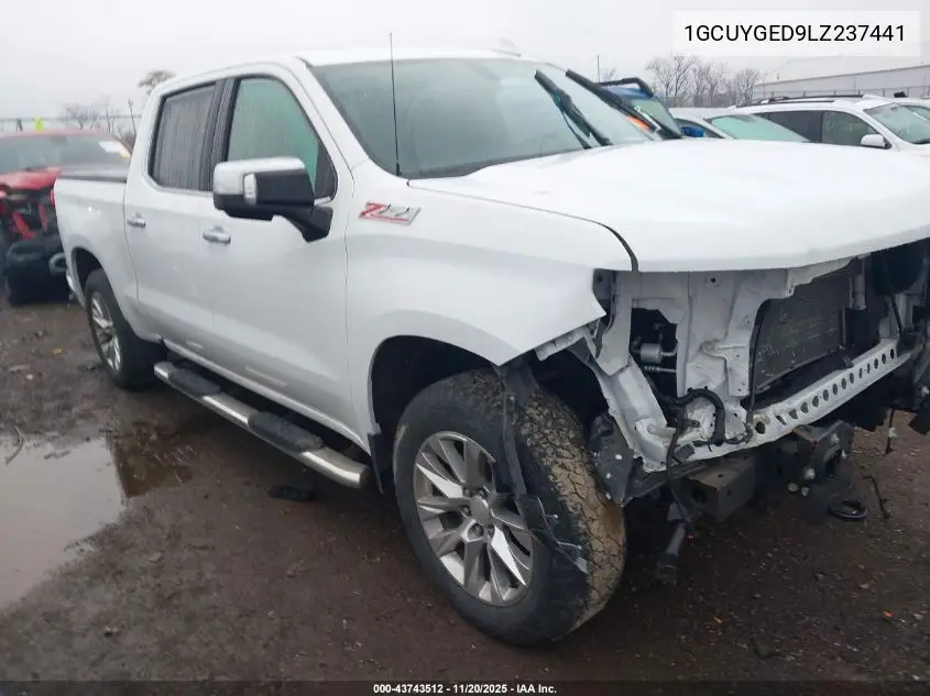 1GCUYGED9LZ237441 2020 Chevrolet Silverado 1500 4Wd Short Bed Ltz