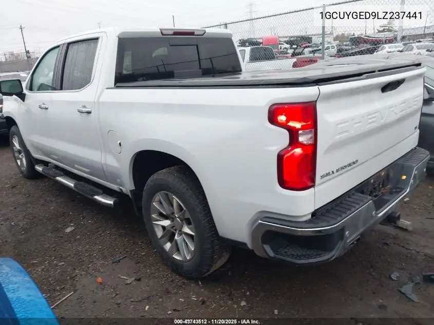 1GCUYGED9LZ237441 2020 Chevrolet Silverado 1500 4Wd Short Bed Ltz