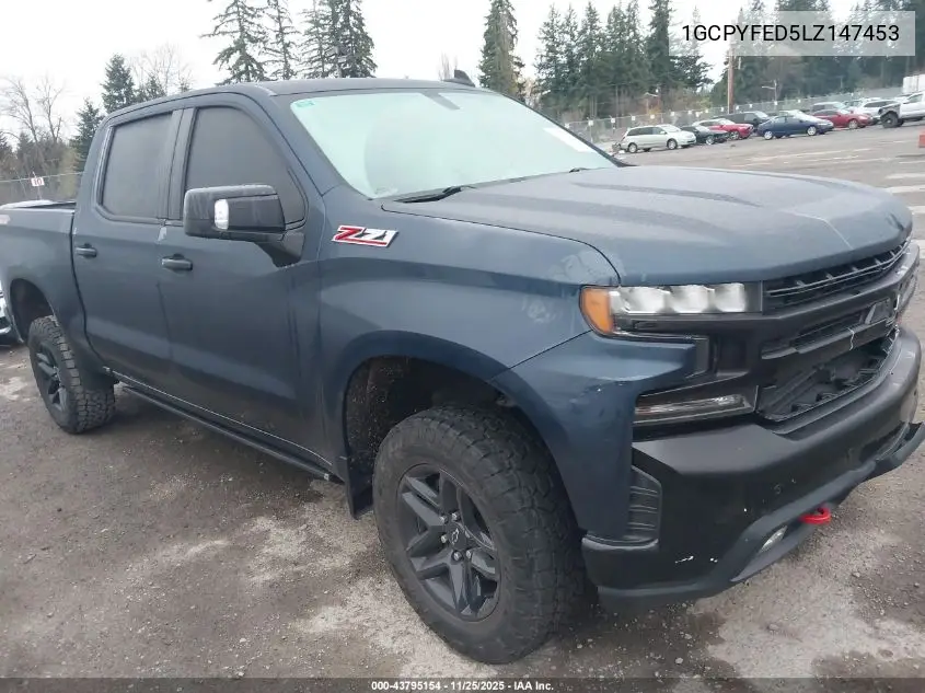 1GCPYFED5LZ147453 2020 Chevrolet Silverado 1500 4Wd Short Bed Lt Trail Boss