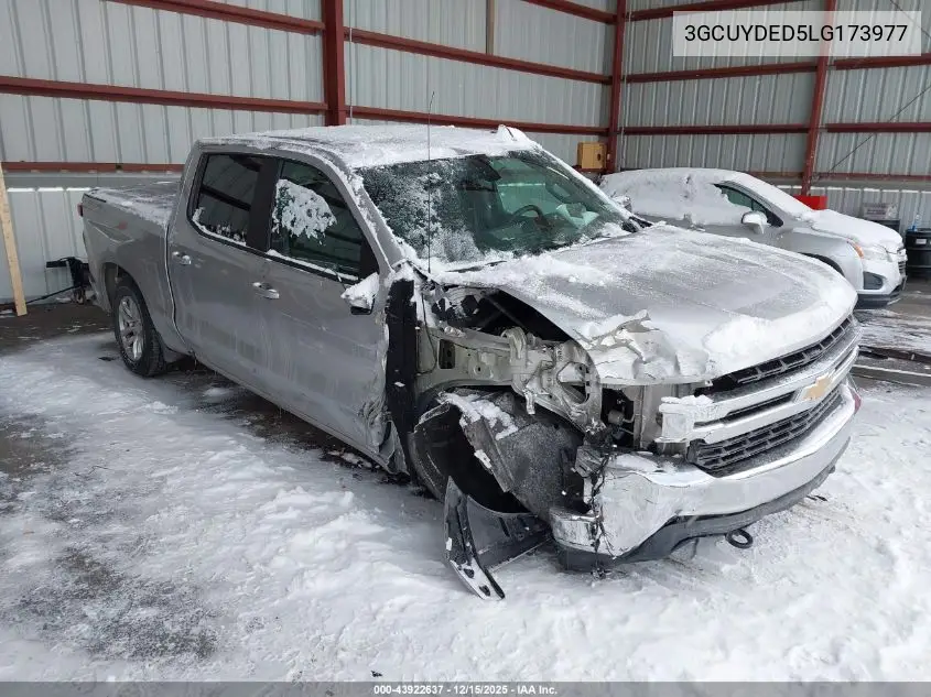 3GCUYDED5LG173977 2020 Chevrolet Silverado 1500 4Wd Short Bed Lt