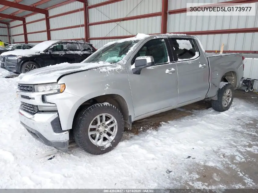 3GCUYDED5LG173977 2020 Chevrolet Silverado 1500 4Wd Short Bed Lt