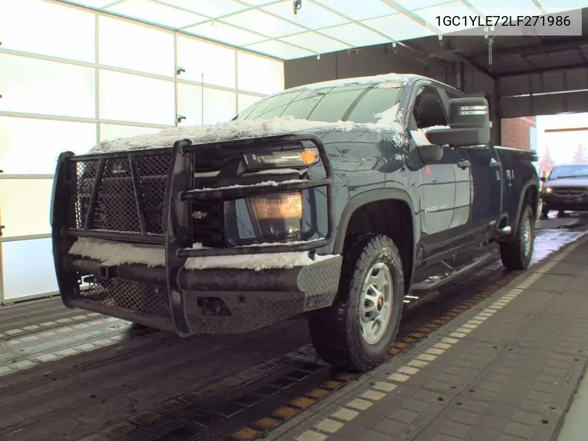 1GC1YLE72LF271986 2020 Chevrolet Silverado 2500Hd 4Wd Long Bed Wt