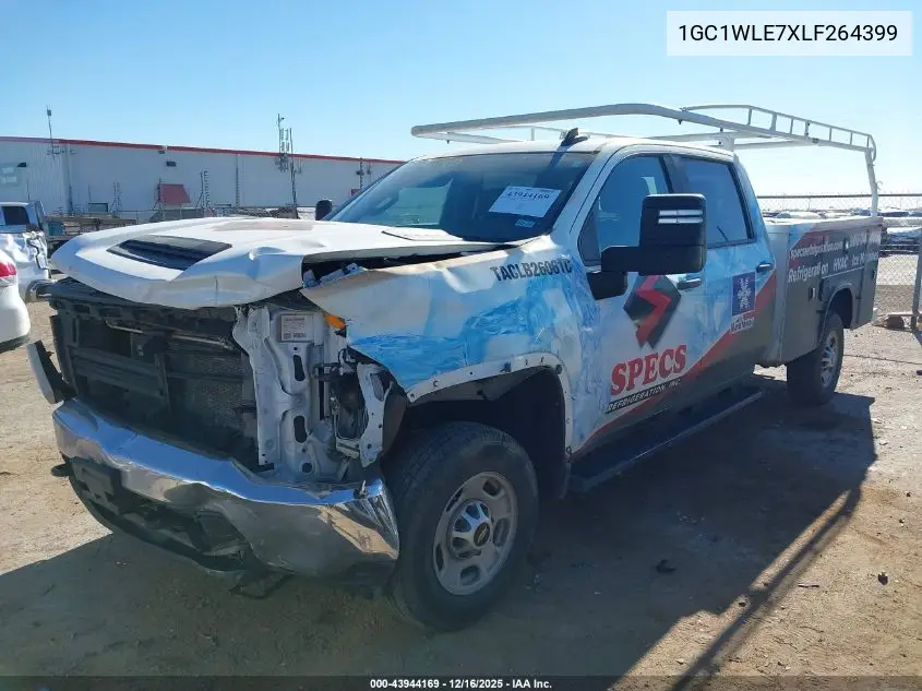 1GC1WLE7XLF264399 2020 Chevrolet Silverado 2500Hd Work Truck