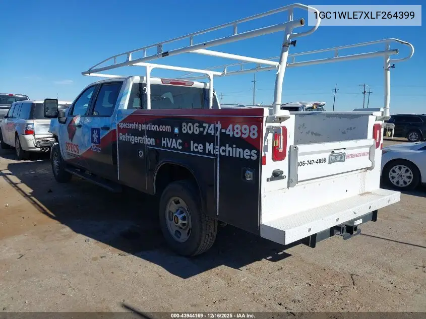 1GC1WLE7XLF264399 2020 Chevrolet Silverado 2500Hd Work Truck