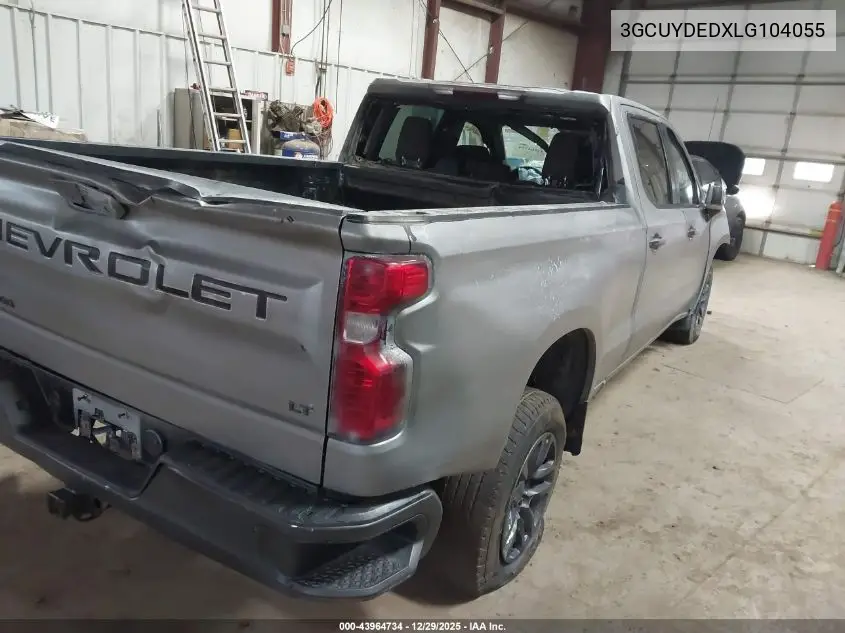 3GCUYDEDXLG104055 2020 Chevrolet Silverado 1500 4Wd Standard Bed Lt
