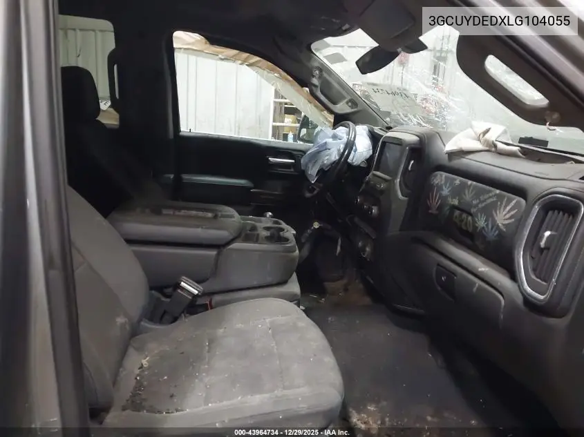 3GCUYDEDXLG104055 2020 Chevrolet Silverado 1500 4Wd Standard Bed Lt