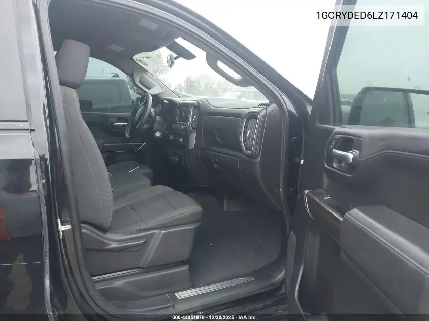 1GCRYDED6LZ171404 2020 Chevrolet Silverado 1500 4Wd Standard Bed Lt