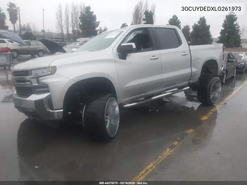 3GCUYDEDXLG261973 2020 Chevrolet Silverado 1500 4Wd Short Bed Lt
