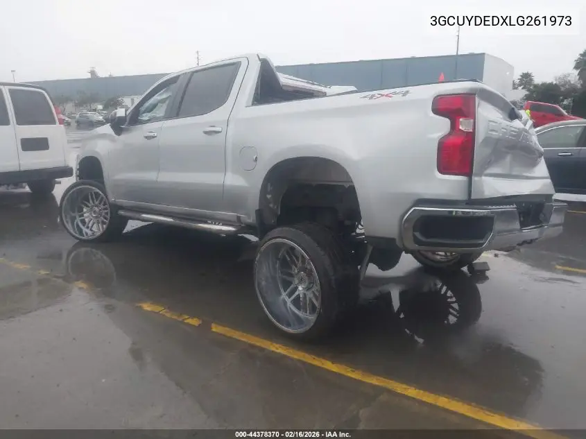 3GCUYDEDXLG261973 2020 Chevrolet Silverado 1500 4Wd Short Bed Lt