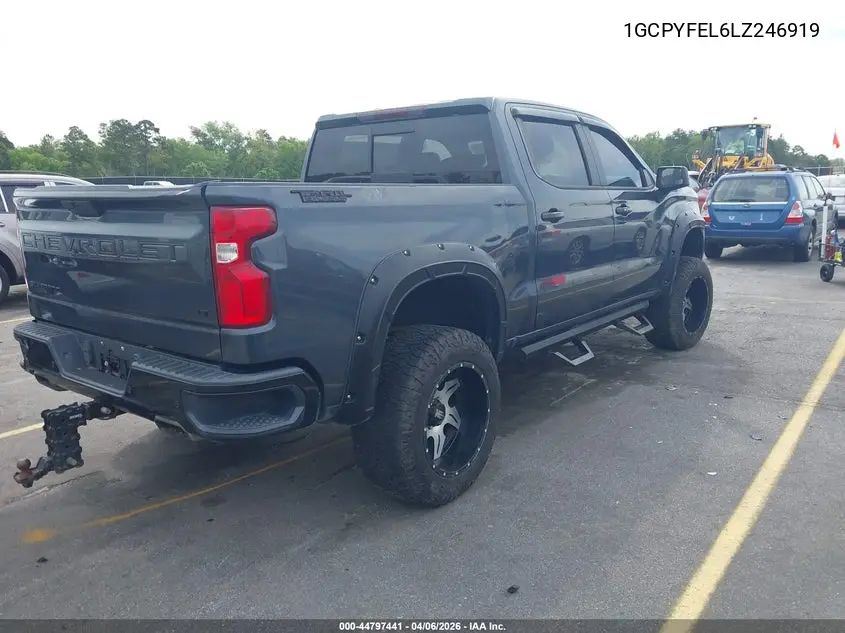 1GCPYFEL6LZ246919 2020 Chevrolet Silverado 1500