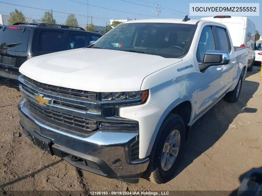 1GCUYDED9MZ255552 2021 Chevrolet Silverado 1500