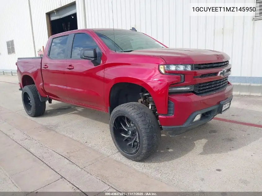1GCUYEET1MZ145950 2021 Chevrolet Silverado 1500 4Wd Short Bed Rst