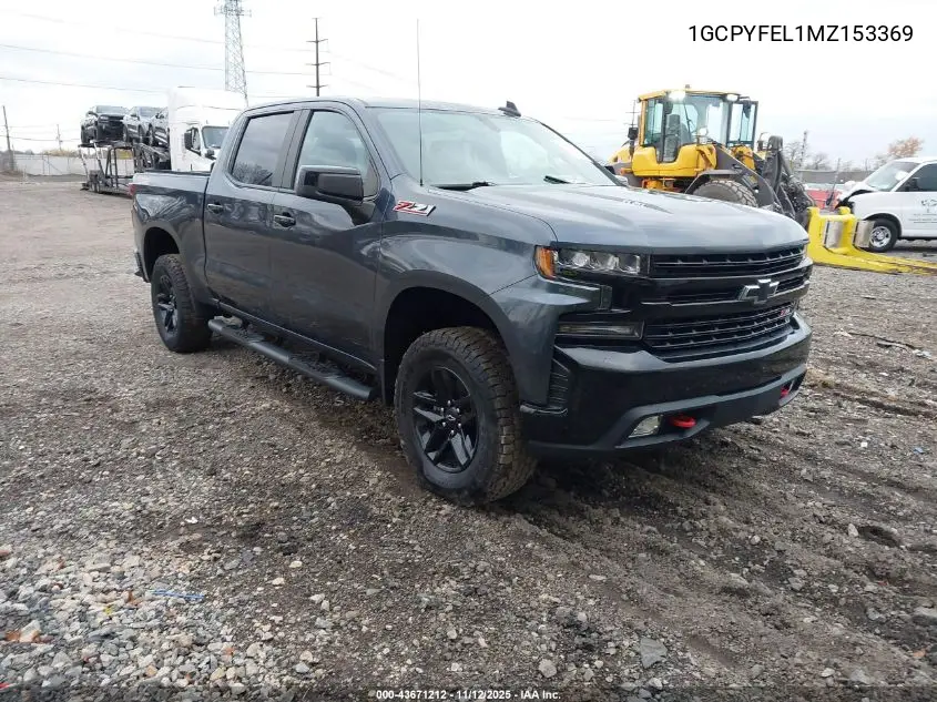 1GCPYFEL1MZ153369 2021 Chevrolet Silverado 1500