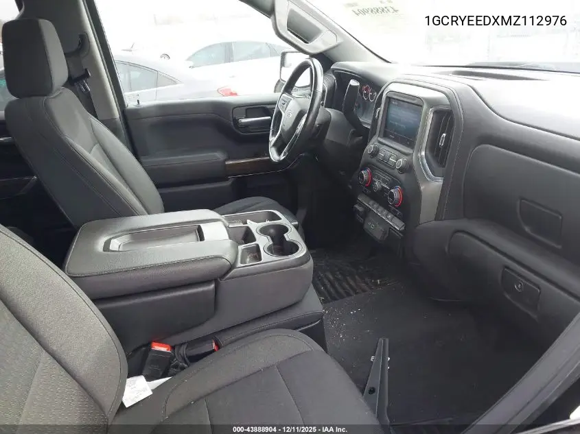 1GCRYEEDXMZ112976 2021 Chevrolet Silverado 1500 4Wd Standard Bed Rst